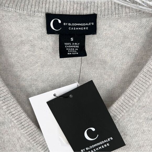 C by Bloomingdale’s Cashmere Sweater - Picture 3 of 4